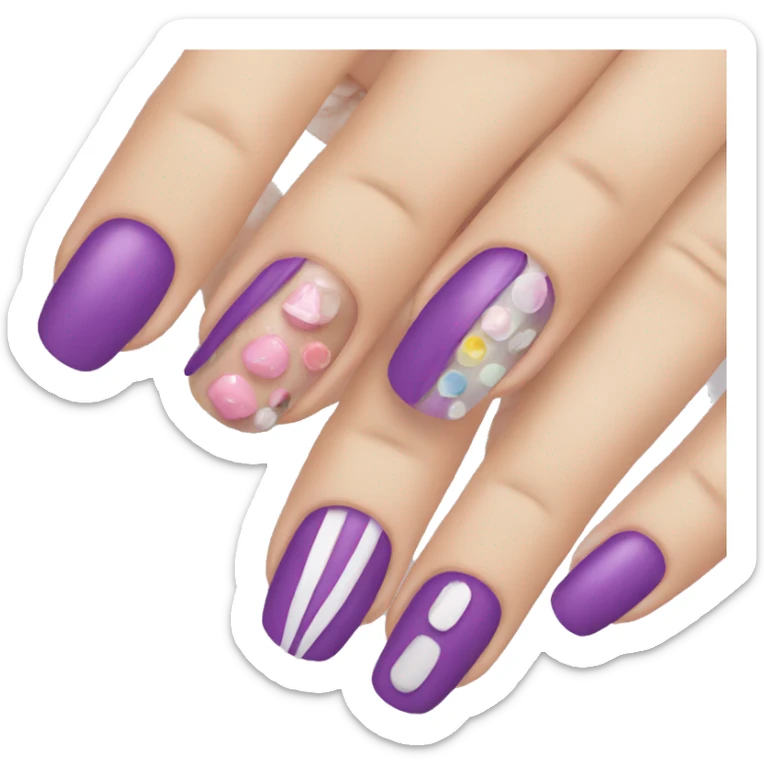 Manicure  sticker