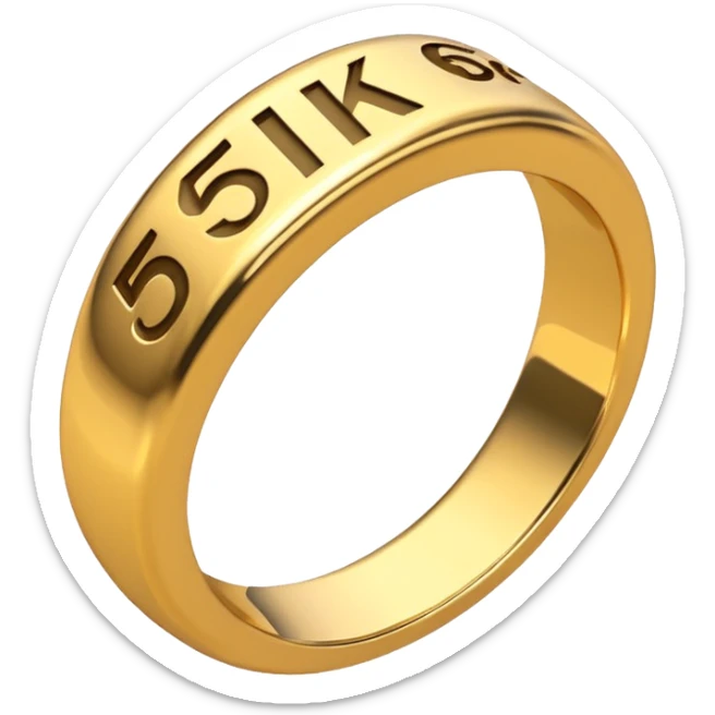 give me an emoji that is lord of the rings theme that says 5k sticker