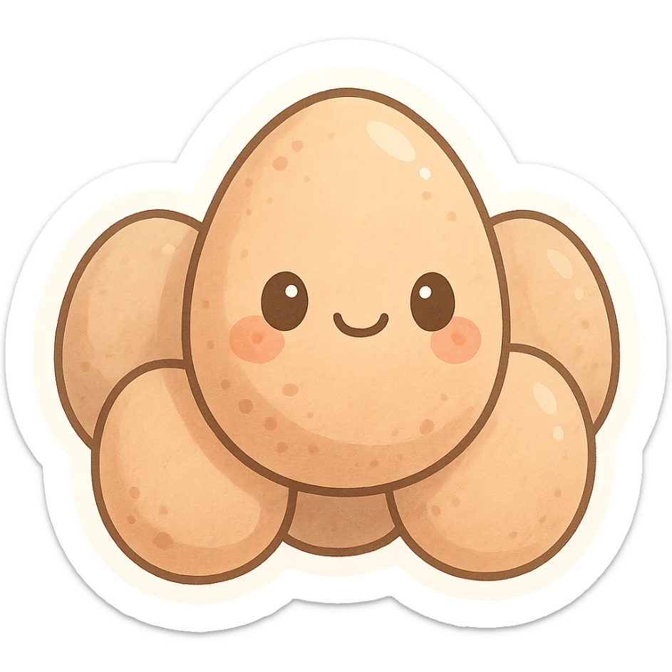 chicken eggs sticker