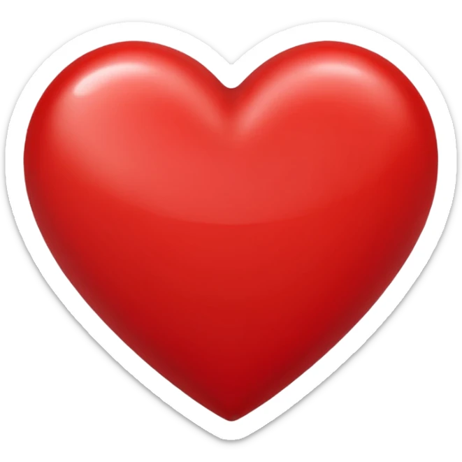 Coração sticker