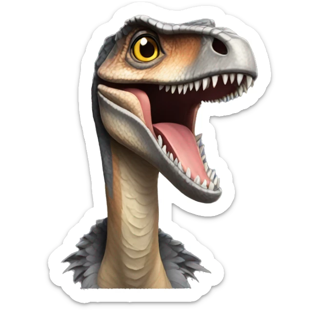 Velociraptor  sticker