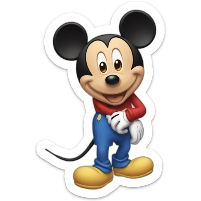 mickey sticker