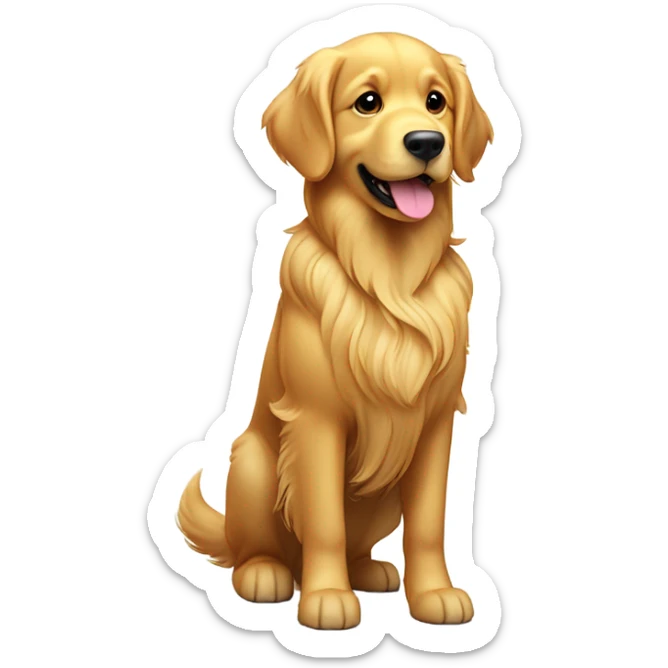 Golden Retriever  sticker
