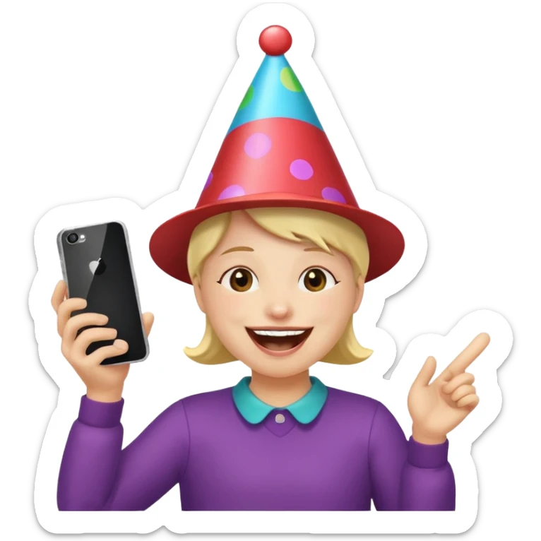 Creat a funny emoji for my tiktok fan club sticker