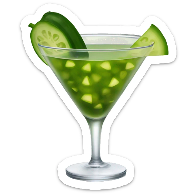 Pickletini sticker