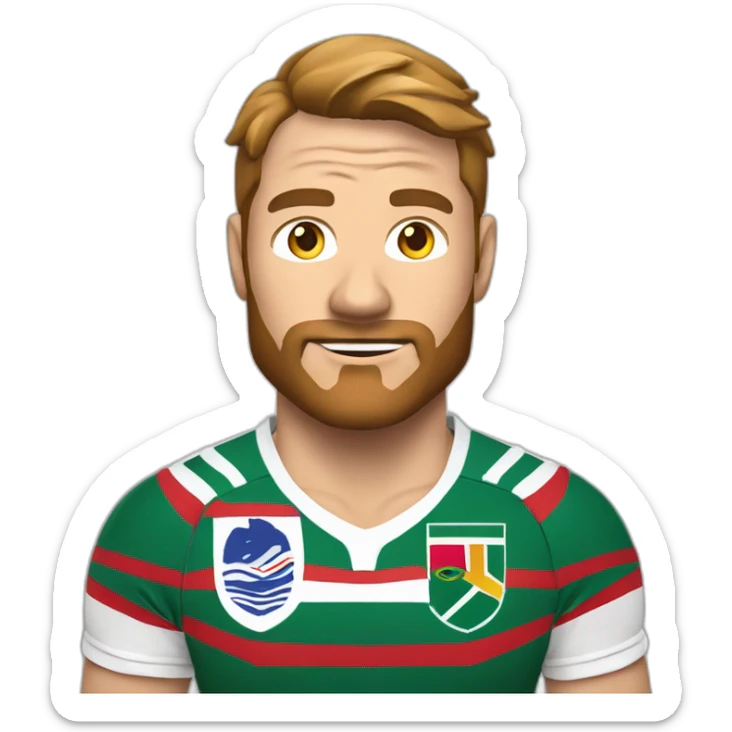 Les joueurs de rugby néo zélandais qui ont perdu face aux sud africain sticker