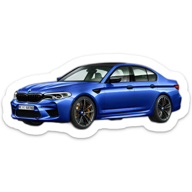 bmw M5 sticker
