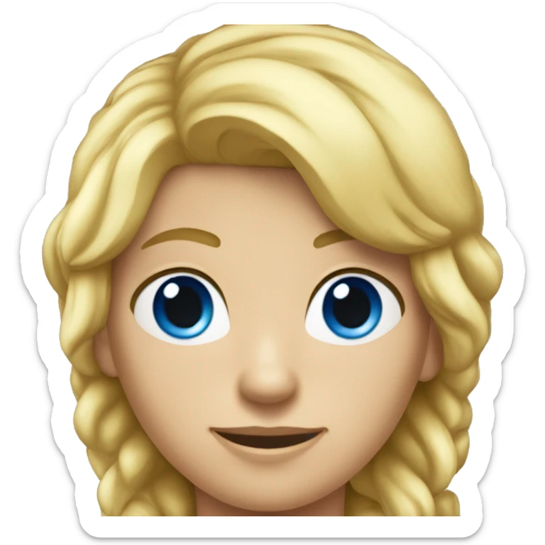 Garçon Blond aux yeux bleus foncés qui porte un ensemble Nike  sticker