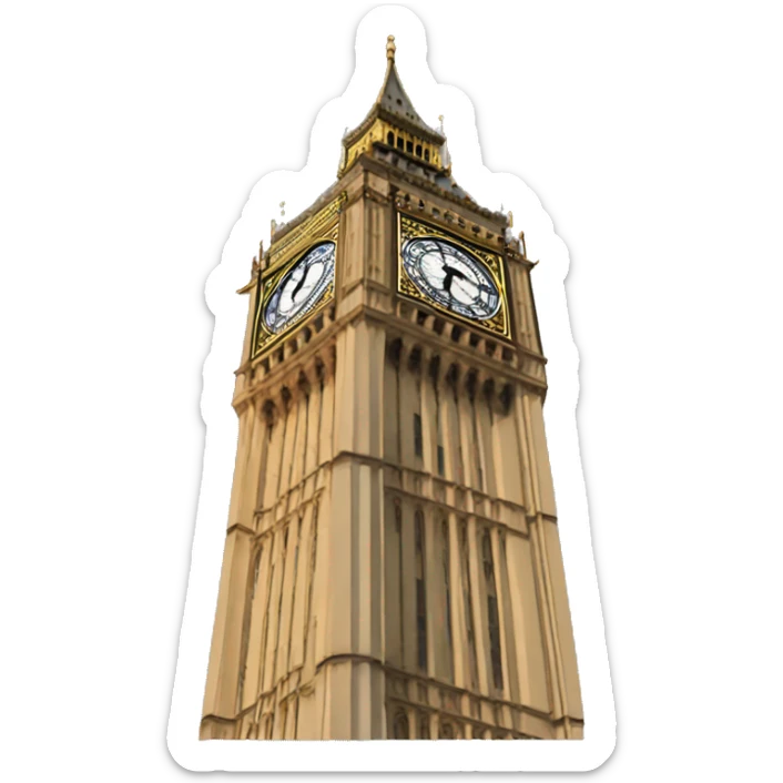 Big ben sticker