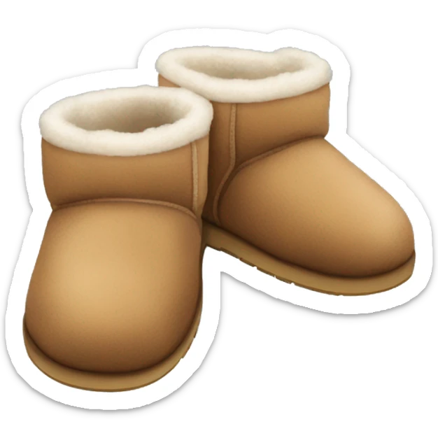 ugg slippers sticker