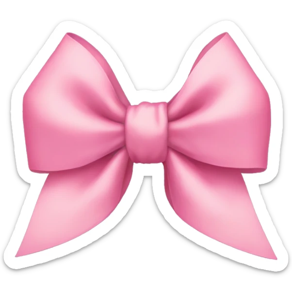 Coquette bow sticker