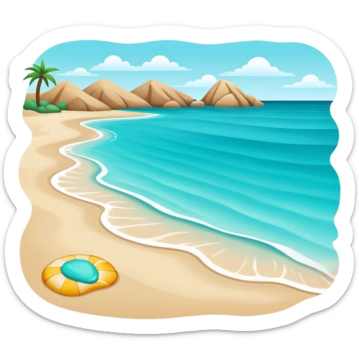 beach sticker