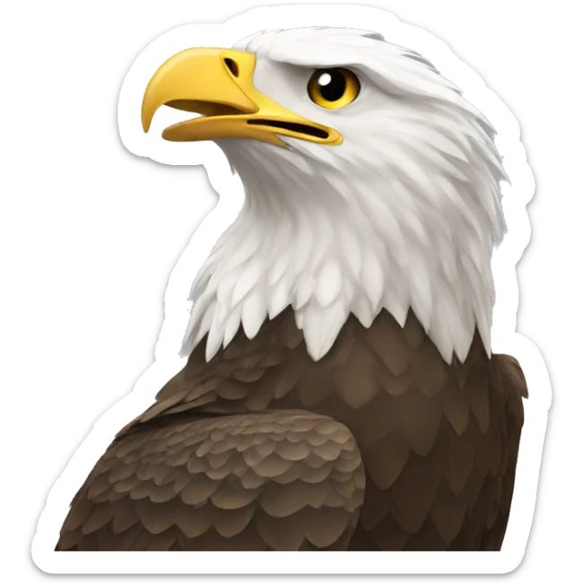 Eagle sticker