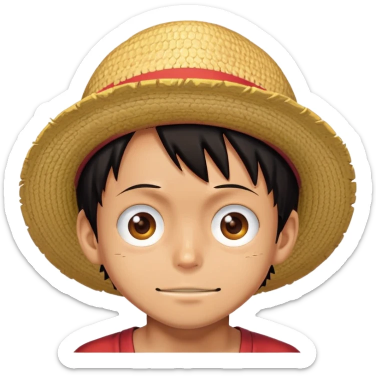 Luffy sticker
