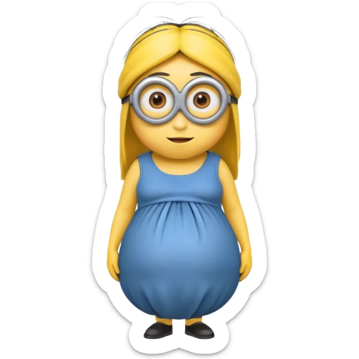 Minion🤰 sticker