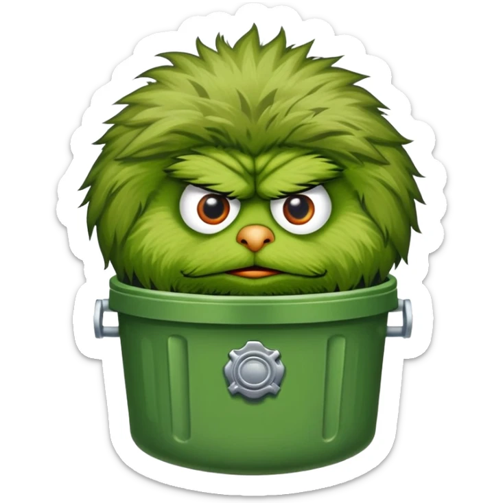 spotsylvania company 7 fire department logo oscar the grouch sticker