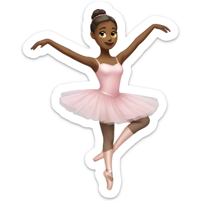Balerina sticker