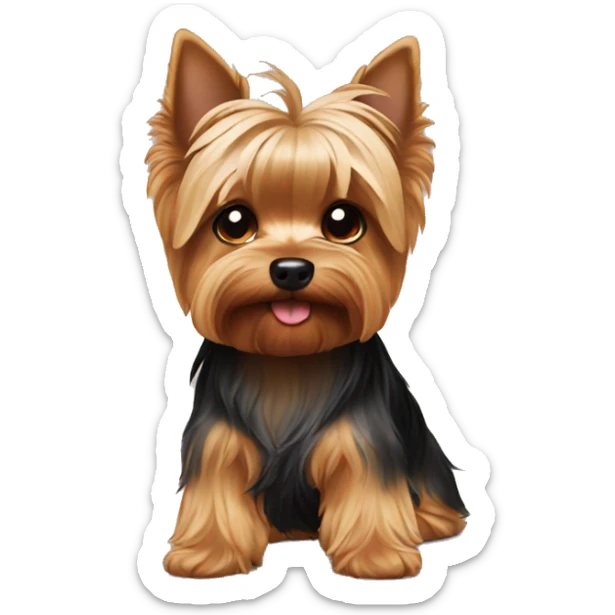 yorkie sticker