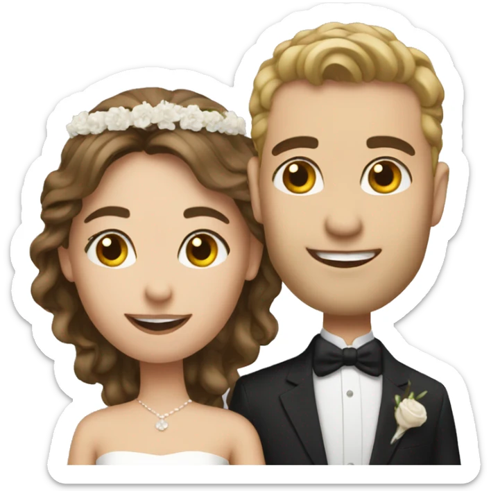 wedding  sticker