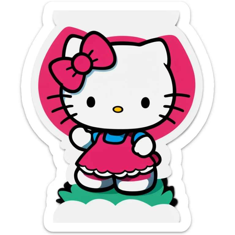Hello kitty sticker