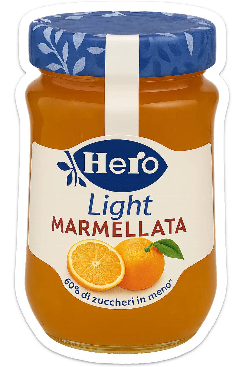 Marmellata Hero Light sticker