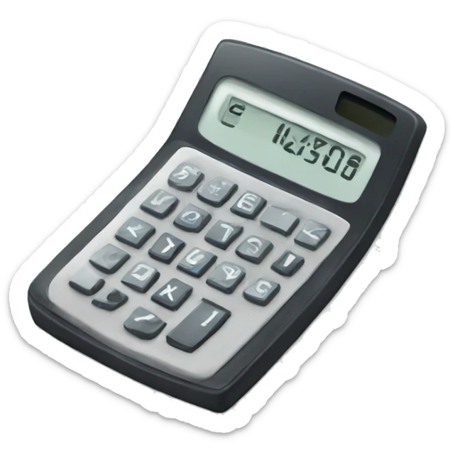 calculator sticker