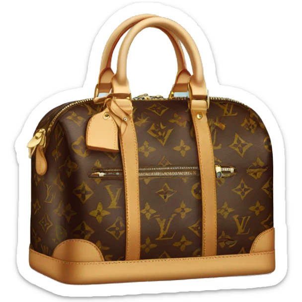 Louis Vuitton bag sticker