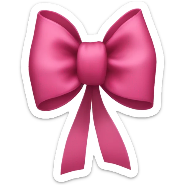 Cute bow  sticker