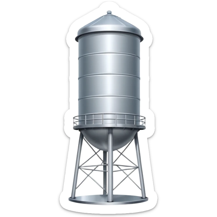 Water Tower  sticker