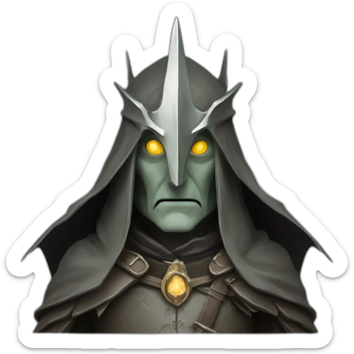 The witch king of the lord of the rings sticker