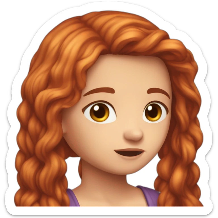 Long Redhair girl crying liso cabeloliso cabelo ​ 11 / 5.000 Resultados de tradução Resultado da tradução straight sticker