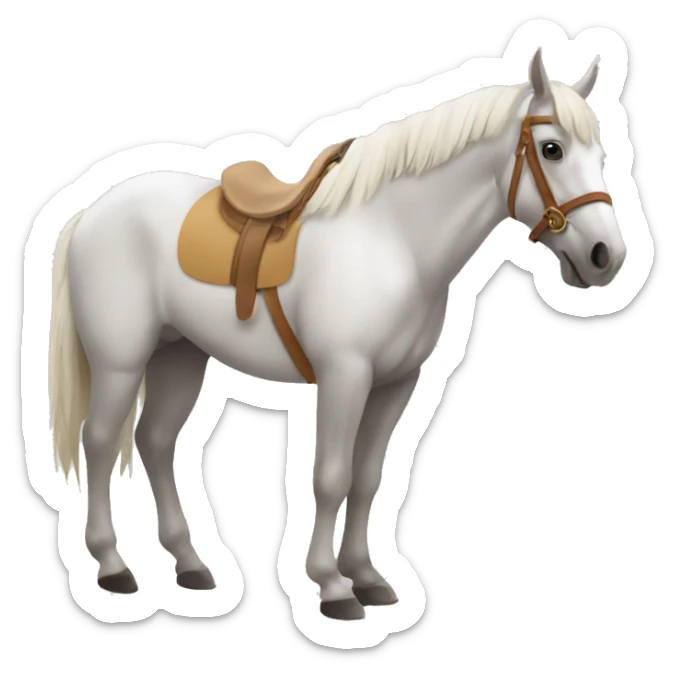 Caballo tierno  sticker