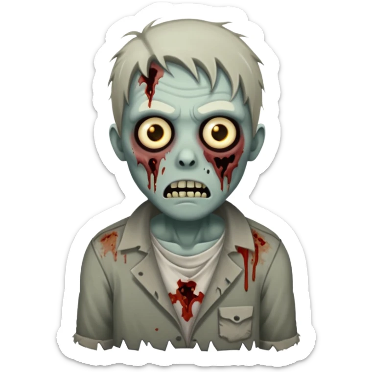 Faça um zumbi sticker