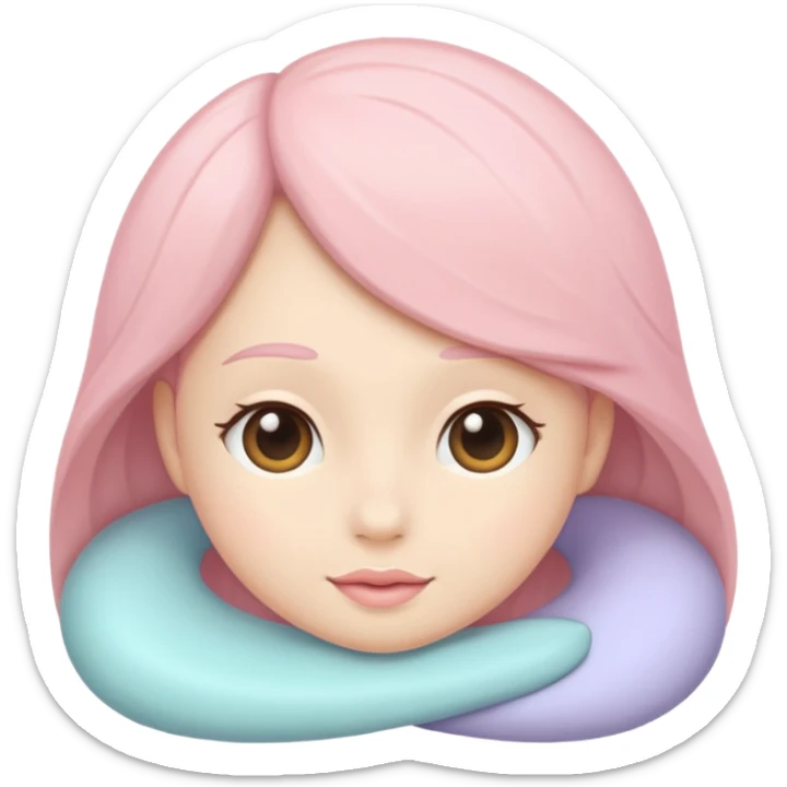 the word 'Silah' in a soft emoji style, pastel colors, gentle curves sticker