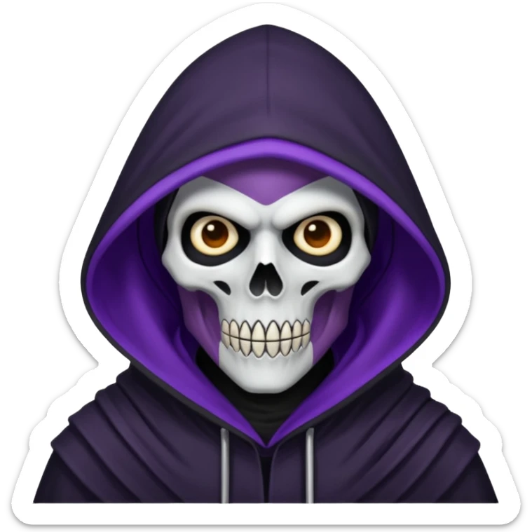 Purple reaper sticker