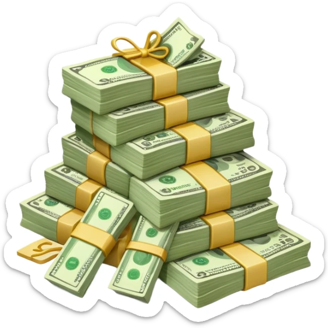 cash sticker