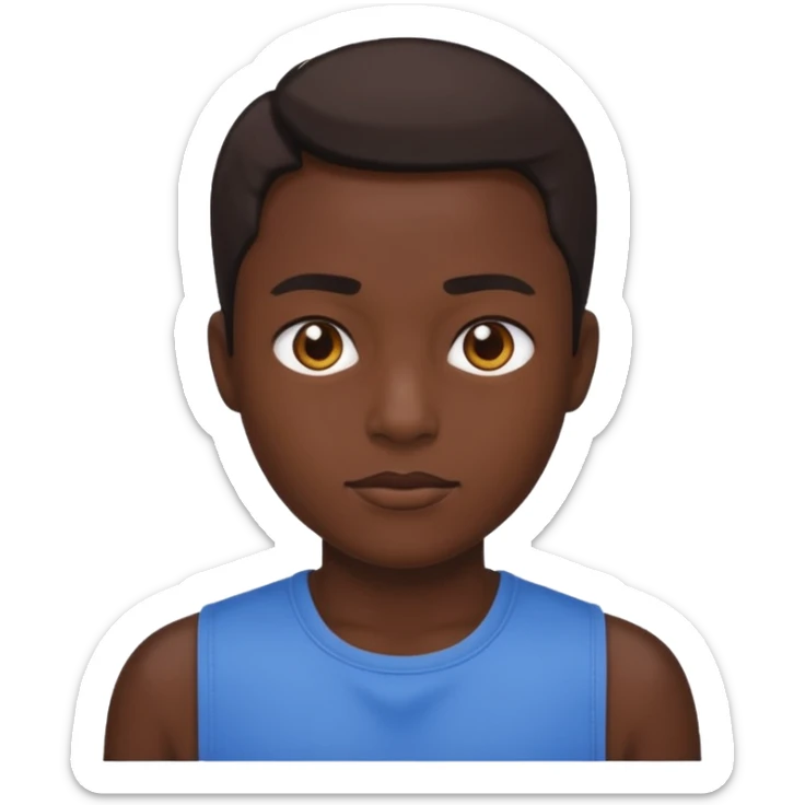 solo el top, sin la chica sticker