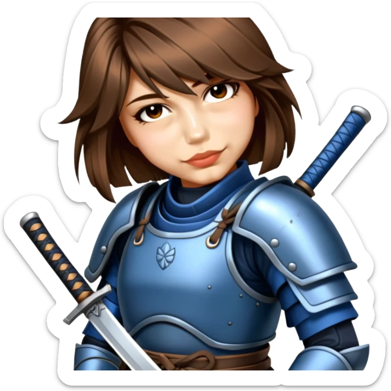 Samurai Defender sticker