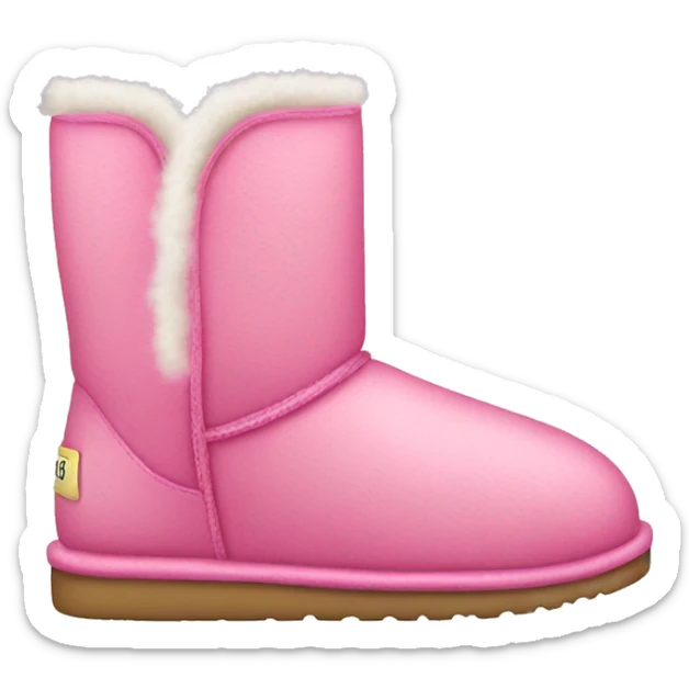 Pink uggs sticker