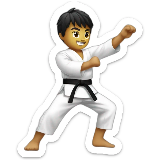 taekwondo sticker