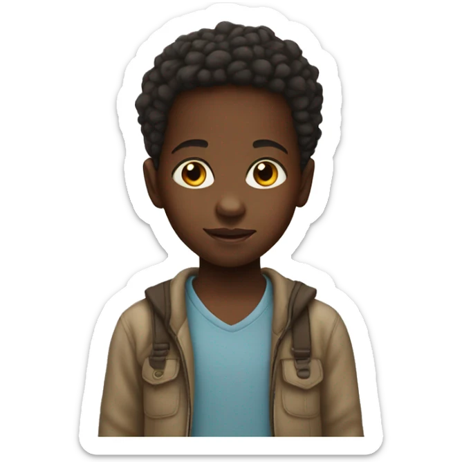 african child sticker