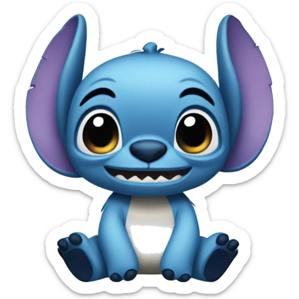 Stitch sticker