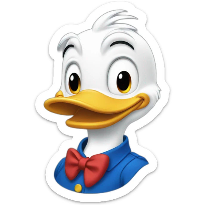 donald duck sticker