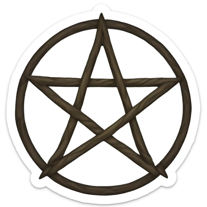 Pentacle sticker