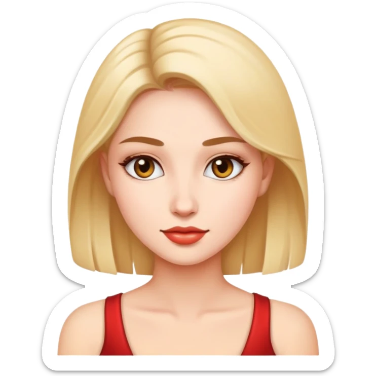 Beautiful women sticker