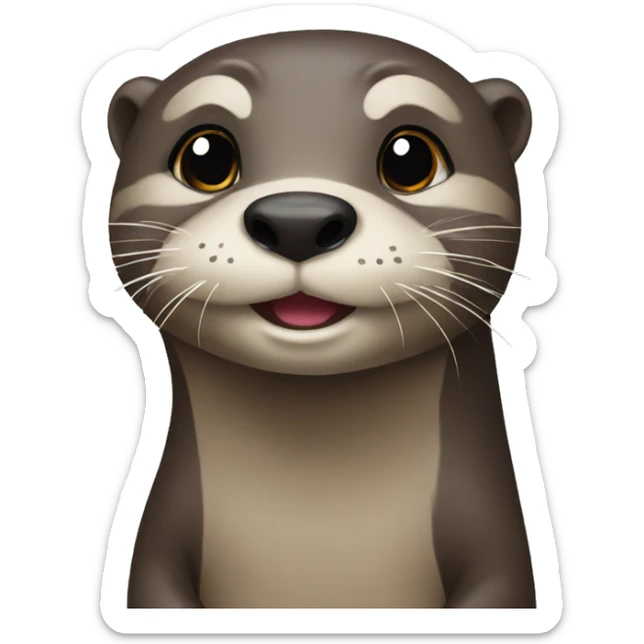 Otter sticker
