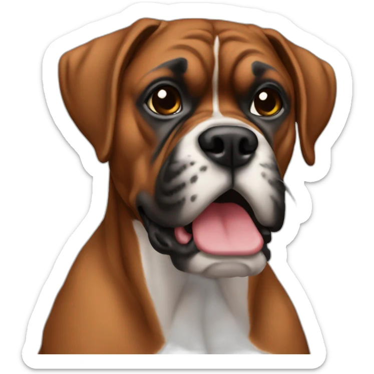 Boxer sticker