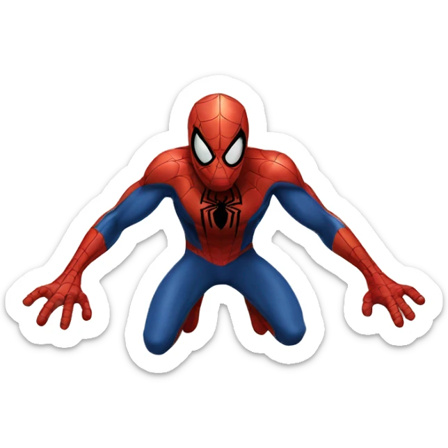 spiderman sticker