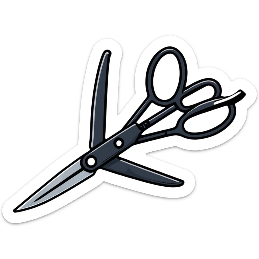 scissors sticker