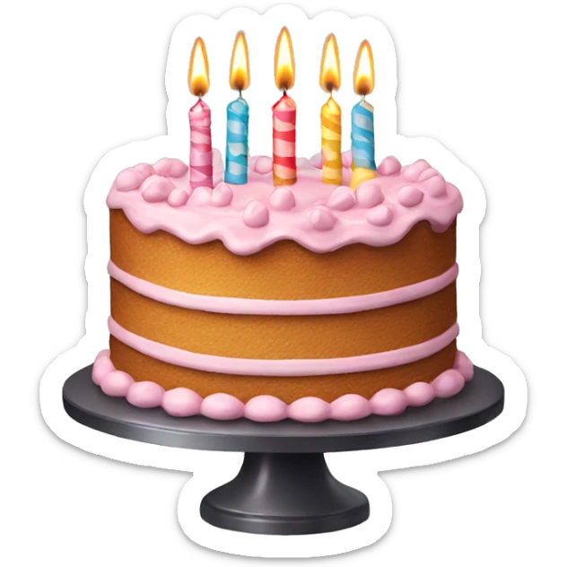 Birthday cake  sticker